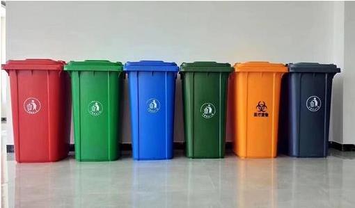 环卫昆明塑料垃圾桶标识你懂吗？